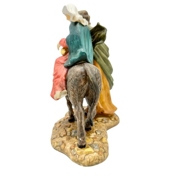 Christmas Holiday Living Nativity Journey Porcelain Figurine Hand-Painted Detail - Picture 8 of 13